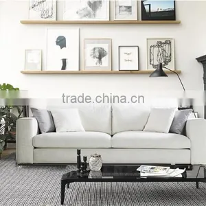 Milan Fashion Simple and Fashion Fabric Solid Wood High Quality Feather Sofa Quality Choice thumbnail-2