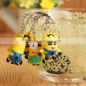 Cheap Kid Gifts Wholesale Pvc Keyring,Cartoon Character Keychain Gifts thumbnail-1