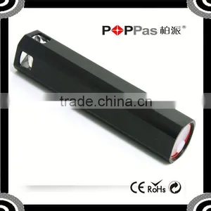 POPPAS 6617 High Quality 2600mah Portable Mini Multi-fonction Led Torch Light Power Bank thumbnail-1