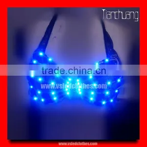 TC-26 LED Bra, LED Light-up Brassiere, Party,Disco Sexy Dance Girl LED Corset thumbnail-4