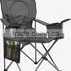 Oversized Padded Steel Chair thumbnail-1