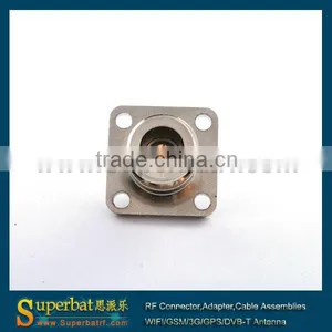 SMA-N Adapter SMA Jack to N Jack Flange/Panel With O-ring Straight Wifi Cable Adapter thumbnail-1