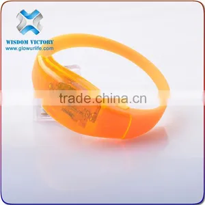 2016 Multi-function Sound Reactive Silicon Led Bracelet Watch thumbnail-2