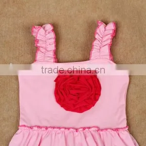 Latest Organic Cotton Baby Clothing Frock Design for Girls 2016 thumbnail-2