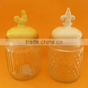 Glass Food Jar With Ceramic Lid thumbnail-1