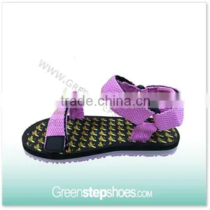 Hot Selling EVA Sandal For Children Kids Sandals With Fabric Upper thumbnail-3