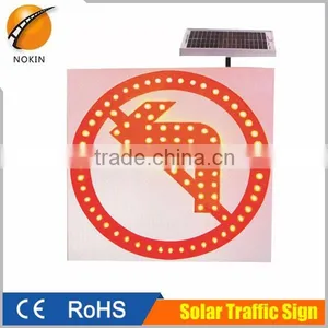 Road Safety Warning Signs Solar Power Led Warning Light thumbnail-2