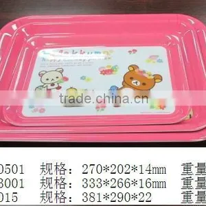 Melamine Nice Quality Kids Melamine Serving Tray thumbnail-1