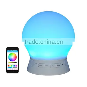 Dimmble Colorful Night Lamp With Bluetooth Speaker Tap Control Android APP thumbnail-1