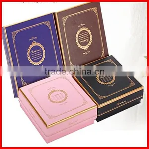 Formal Small Square Heart Printing Craft Custom Gift Packaging Box Wholesale thumbnail-1