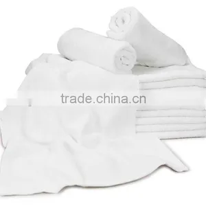 Cotton Terry White Hotel Towel thumbnail-1