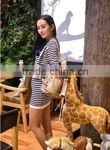 Folk Women Backpack Fashionable Canvas Bags thumbnail-4