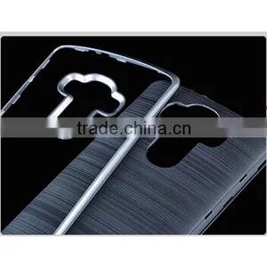 C&T Heavy Duty Brushed Metal Texture Hybrid Dual Layer Slim Protector Case Cover for LG G4 thumbnail-6