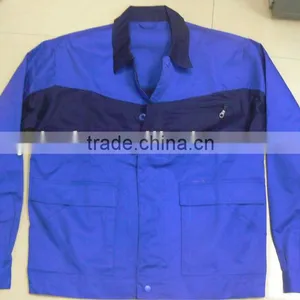 Polyester/cotton Jacekt,working Jacket,cotton Patchwork Jacket thumbnail-1