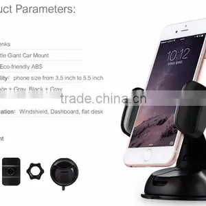 Benks 360 Degree Rotate Sucker Little Giant Car Holder for IPhone 6S Plus Phone Car Holder thumbnail-5