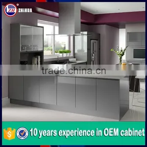 China High Gloss UV/acrylic Kitchen Cupboards Modern Kitchen Cabinet Door Design Kitchen Set thumbnail-1