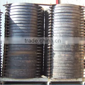 Nodular Cast Iron Foundry Manhole Covers Compressive Strength Corrosion Resistant OEM Security Manhole Covers Sizes thumbnail-1