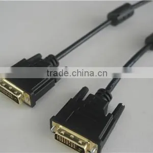 1.8M 6FT DVI-D to DVI-D Gold Male ( 24+1 Pin ) Dual Link Cable Gold Plate NEW thumbnail-5