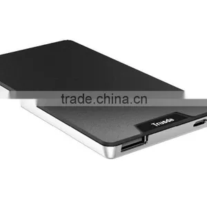 Shenzhen Wholesale Promotional Gift Super Thin Li-polymer Battery Power Bank 3000mAh With 2 LED Torching Indicators for Phones thumbnail-4