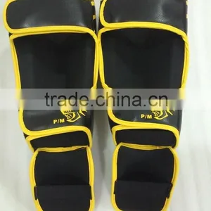 MMA Shin Guard Dykeheel Cuish Mma Shin Guard Mma Flanchard / Muay Thai Shin Guard /Boxing Training Shinguard M/L thumbnail-2