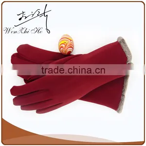 Personalized Elastic Fabric Gloves For Cold Winter thumbnail-2
