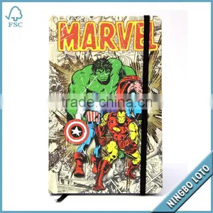 College Ruled Diary With Elastic Band FSC Notebook thumbnail-1