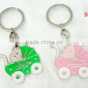 Good Quality & Selling Baby Car Metal Keyring thumbnail-2