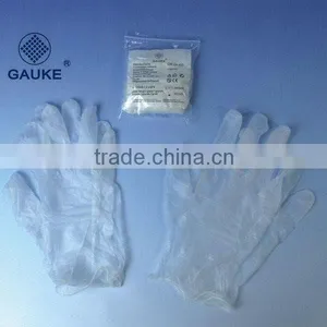 Gauke PVC Disposable Examination Medical Gloves With CE, FDA Marks, OEM, ODM Welcome thumbnail-1