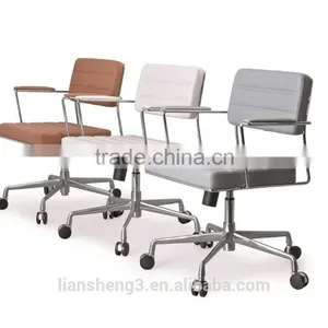 New Design Leather Chair Used Office Chairs For Sale thumbnail-6