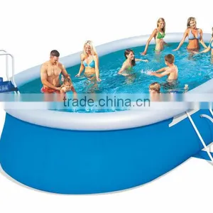The Elliptical Trapezoidal Swimming Pool With Filter Pump thumbnail-1