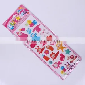 Cute Cartoon Puffy Kids Sticker Sheets thumbnail-2