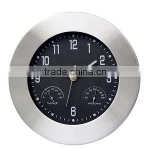 Aluminium Clock With Weather Sation thumbnail-1