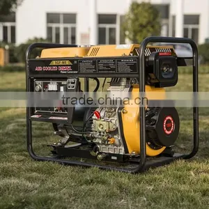 NIMBUS 2015 New Portable Single Phase 10HP Diesel Engine Powered Open-type Diesel 5KW Generator for Sale thumbnail-1