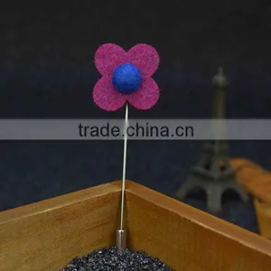 Perno Ramo de la Solapa de la Flor de la Tela de Los Mens Del Broche LAP021 thumbnail-1