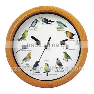 Mini Bird Sound Wall Clock 2013 New Style thumbnail-1