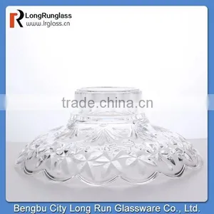 Longrun Hot New Products for 2015 1844g High White Glass Fruit Plate,paty Use,high Quality Plate Wholesale Price thumbnail-2