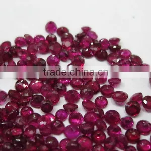 3-3.5mm Natural Loose Burmese Red Ruby Lot Cut Fine Color thumbnail-3