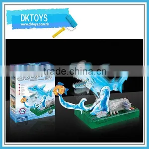 Educational 3D B/O Origami Shark Toys for Kids thumbnail-1