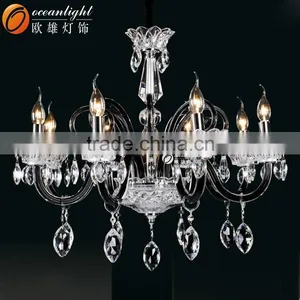 White Elegant Chandelier Candle Chandelier Decorative Indoor Lights OMG88626-6W thumbnail-2