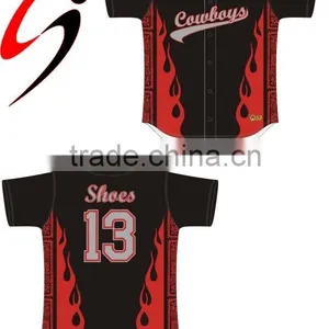Sublimation Baseball Shirt thumbnail-3