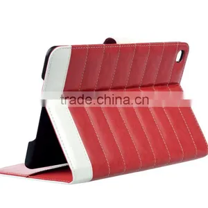 Wallet Standing Stitching Leather Tablet pc Case Cover for Ipad Mini Air Pro 2 3 4 5 thumbnail-4