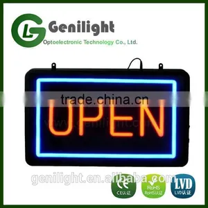 Custom Designed Lighted Open Signs Factory Price Outdoor Advertising Led Sign thumbnail-1