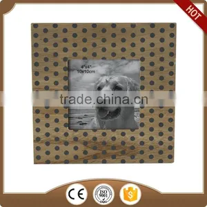 Small 4"x4"wooden Photo Frame thumbnail-1