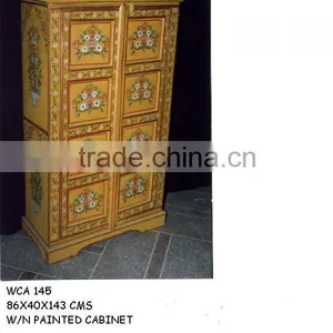 VINTAGE PAINTED CABINET thumbnail-1