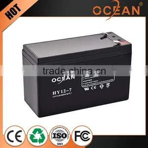 Lowest Superior 12V Rechargable 7ah Deep Cycle Battery 12v thumbnail-1