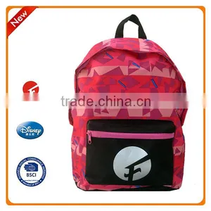 Hot Sale Simple New Design Printing School Bag Backpack thumbnail-1