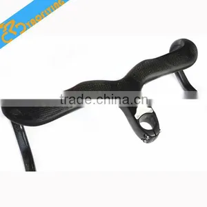 Carbon Fiber Bicycle Parts Carbon Handlebar With Matte Glossy Surface thumbnail-1