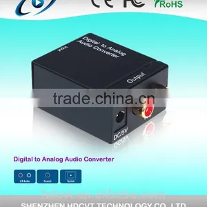 Best Sales Digital to Analog Audio Converter, With Optical and Coaxial thumbnail-1