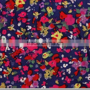 Elegant Design 100% Printed Spun Rayon Fabric thumbnail-1