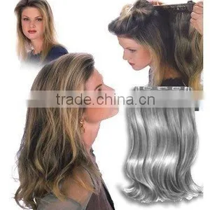 5 Clips Temple To Temple Hair Extension - Clip Hair Extension thumbnail-1